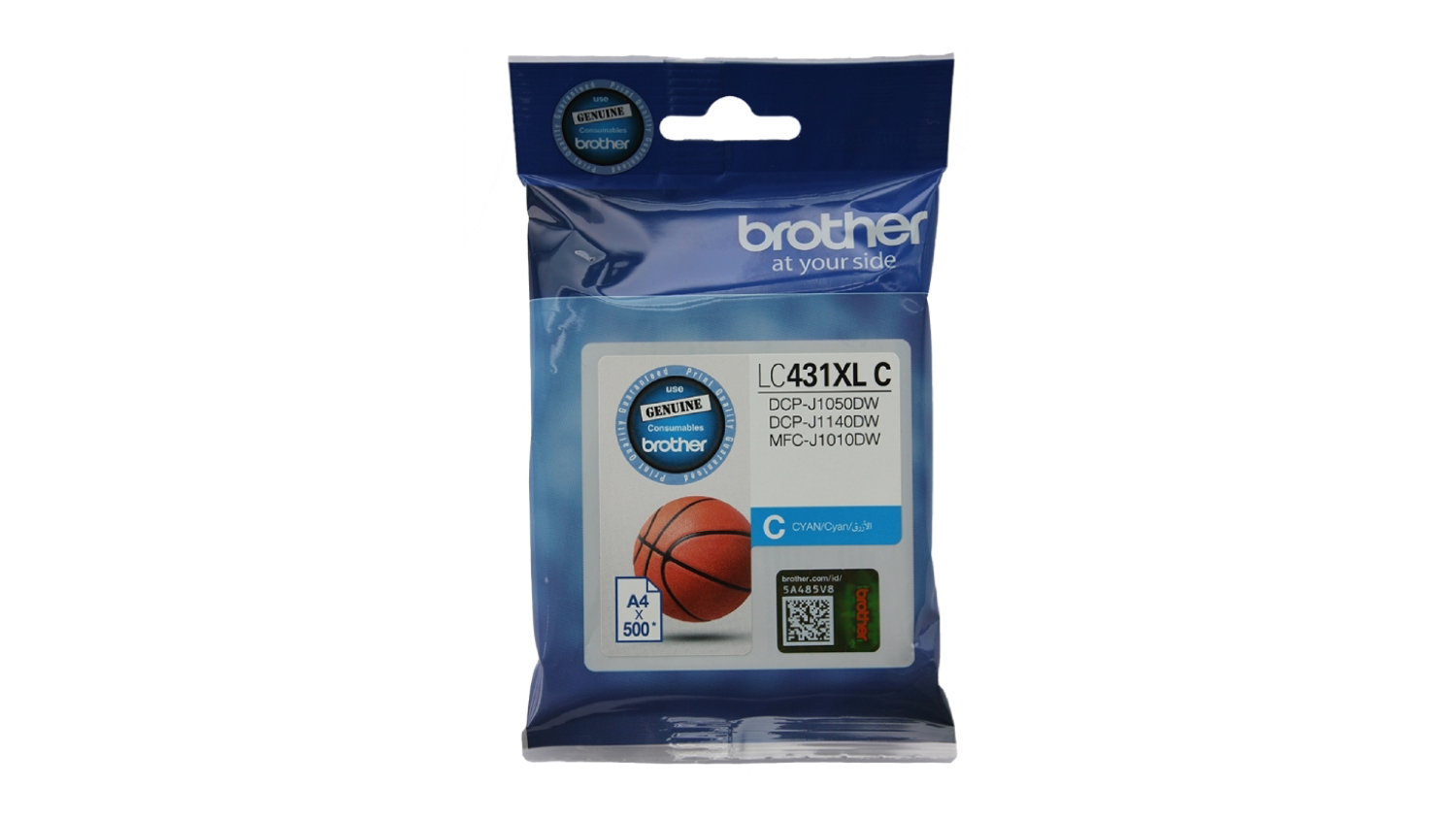 Brother LC431XLC Cyan High Yield Printer Ink Cartridge