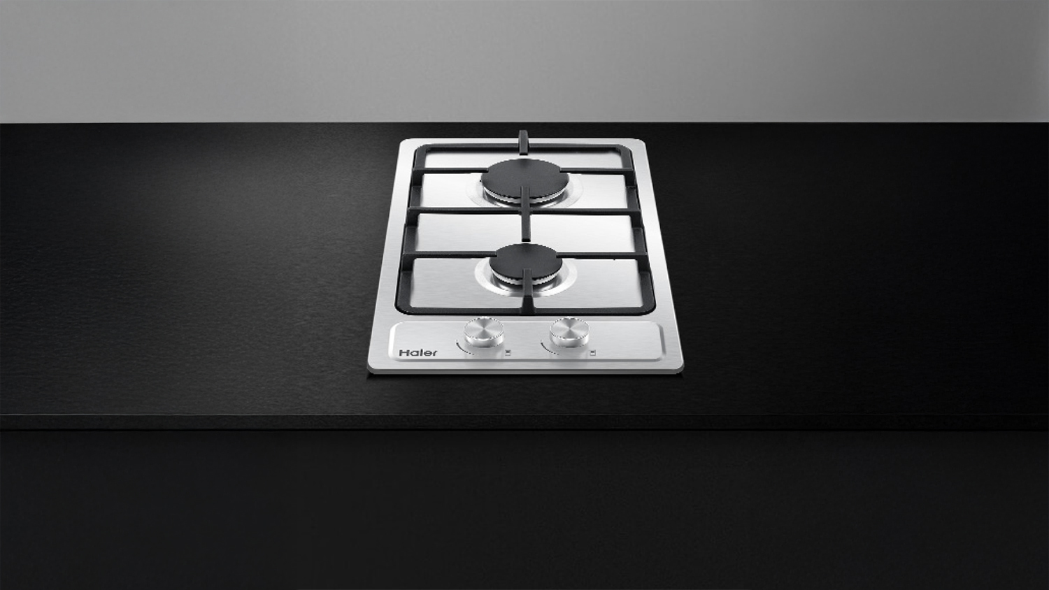 Haier 30cm 2 Burner Gas Cooktop - Stainless Steel (500 Series/HCG302WFCX3)