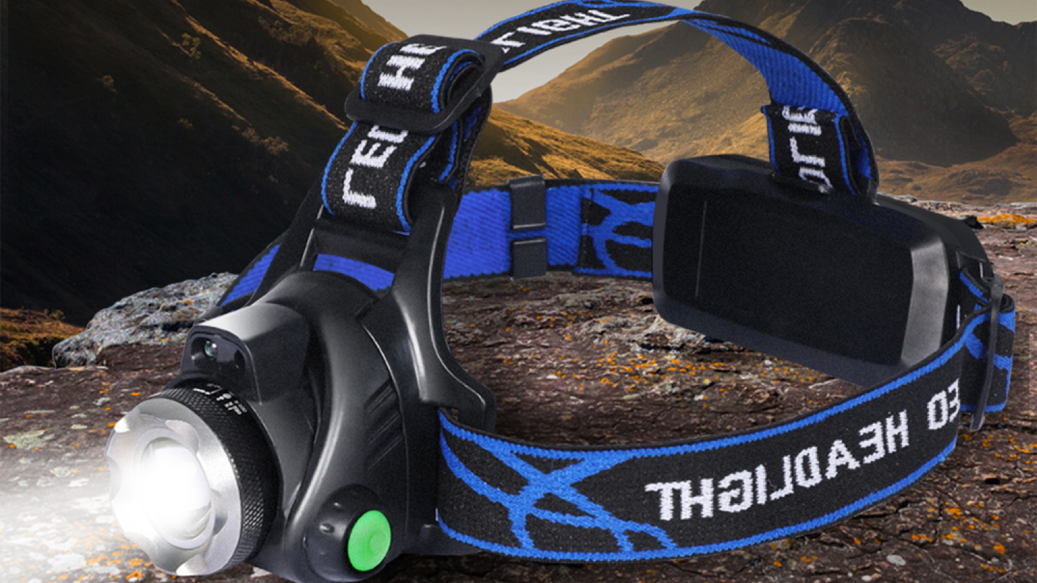 Sello Recharagble Outdoor Headlamp with Multi-Mode Lighting, Adjustable Angle 3pcs.