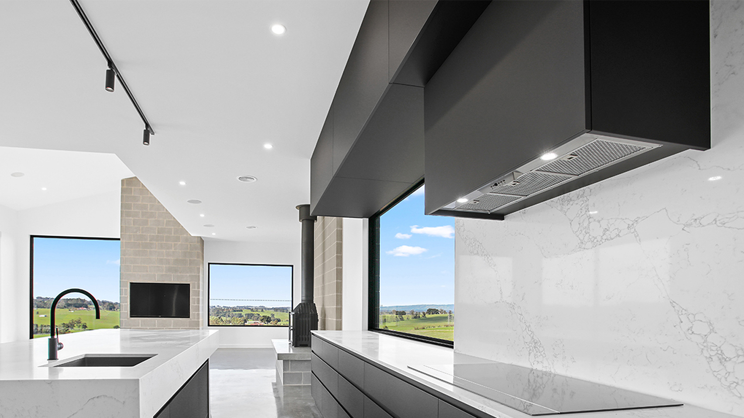 Schweigen 90cm Insert Integrated Rangehood - Stainless Steel (UM1170-9SP)