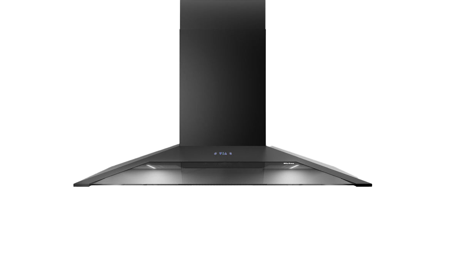 Sirius 90cm Pyramid Chimney Wall Mounted Rangehood - Black (SLTCEM97900)