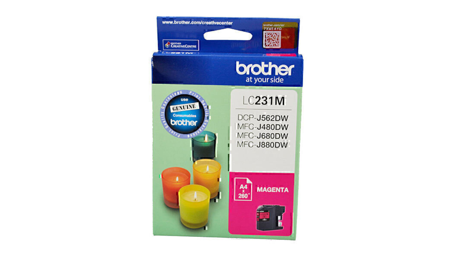 Brother LC231 Magenta Printer Ink Cartridge