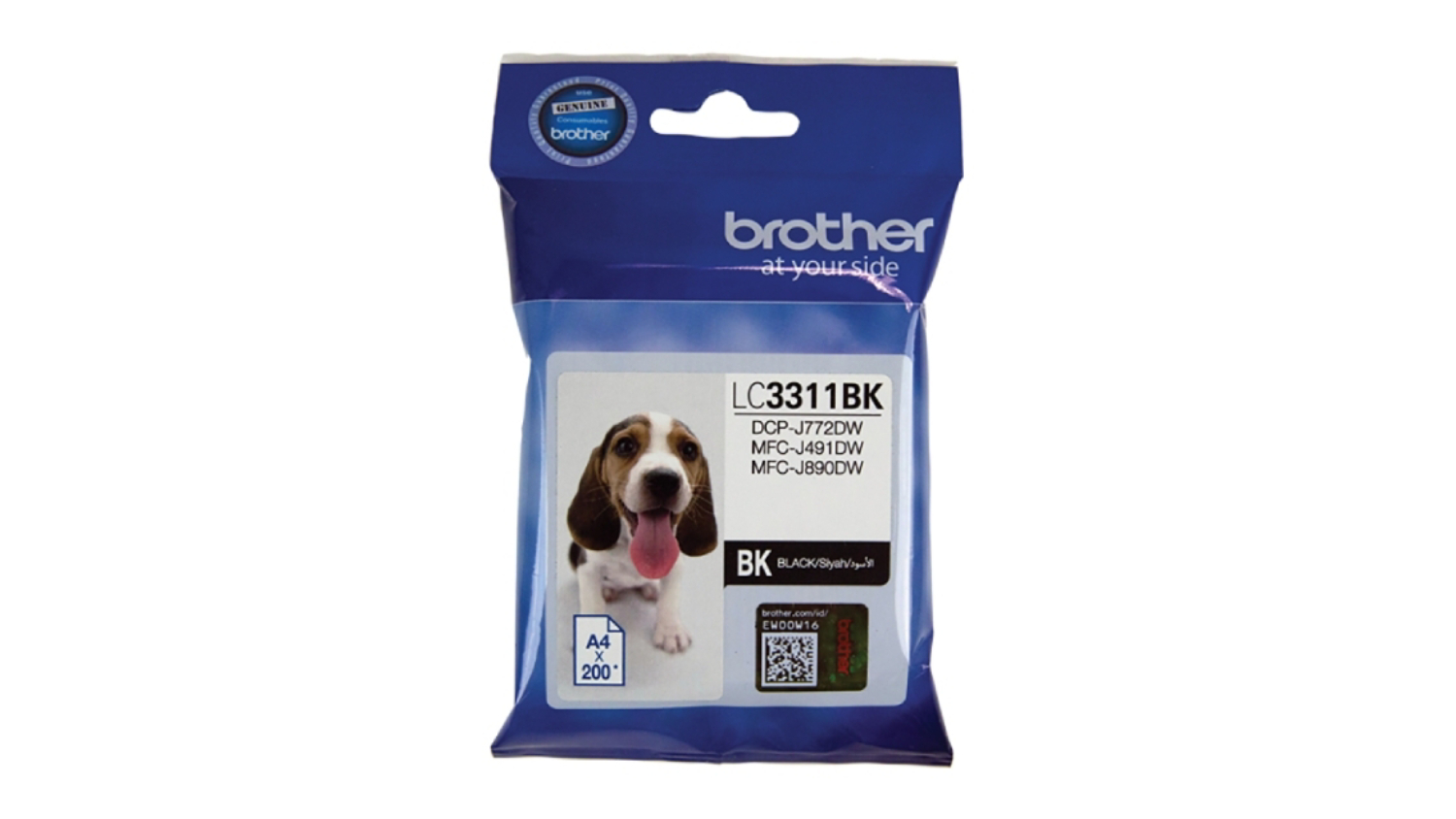 Brother LC3311BK Black Printer Ink Cartridge