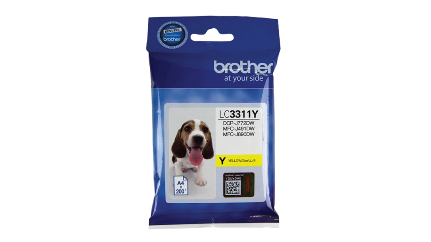 Brother LC3311Y Yellow Printer Ink Cartridge