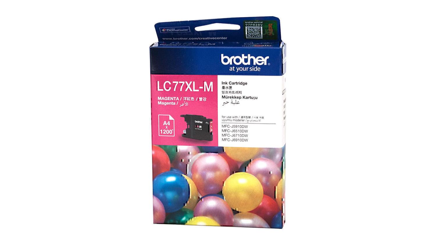 Brother LC77XL Magenta Printer Ink Cartridge