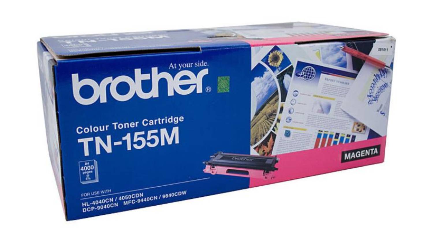 Brother TN155 Magenta Printer Toner Cartridge