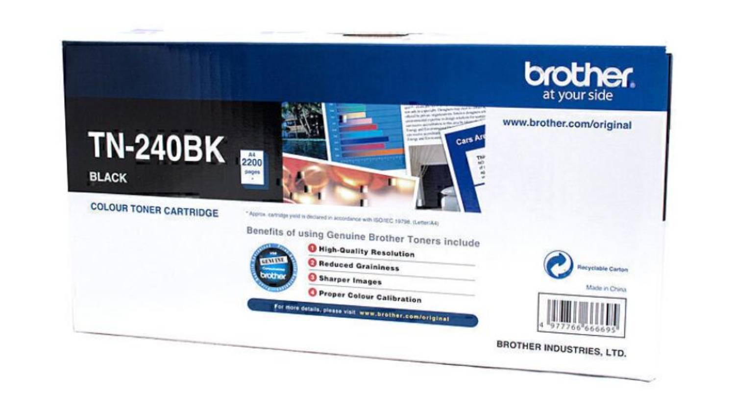 Brother TN240 Black Printer Toner Cartridge