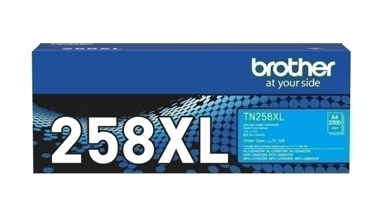 Brother TN258XL Cyan Printer Toner Cartridge