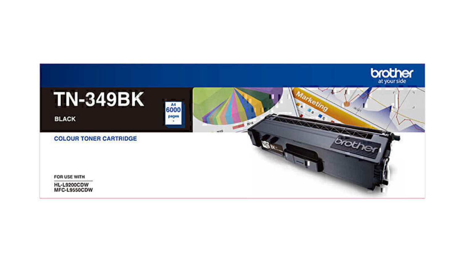 Brother TN349 Black Printer Toner Cartridge
