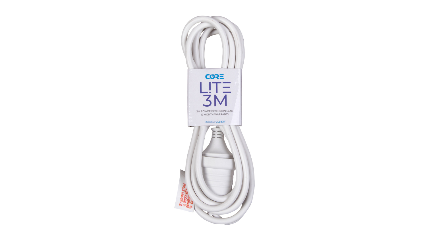 Thor 3m Extension Lead - (CORE LITE 3M/CL3EXT)