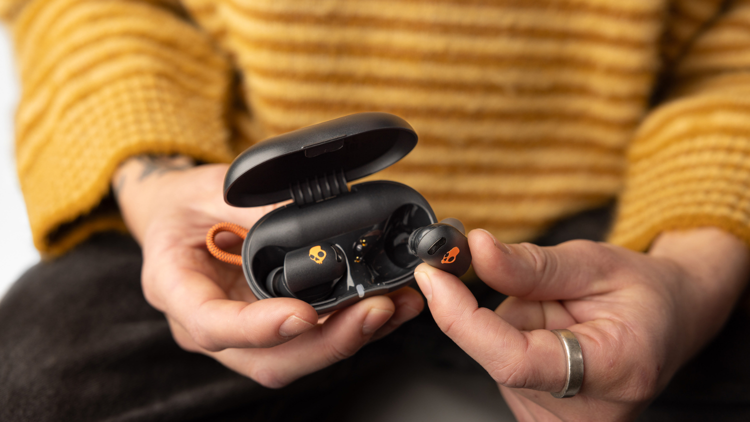 Skullcandy Sesh Active Noise Cancelling True Wireless In-Ear Headphones - Black