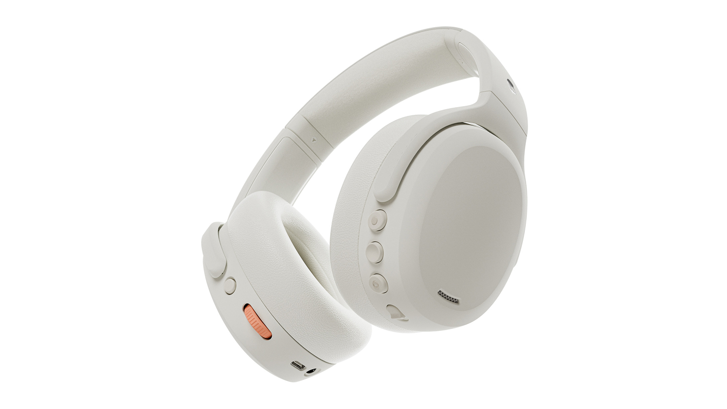 Skullcandy Crusher 2 Active Noise Cancelling Wireless Over-Ear Headphones - Bone