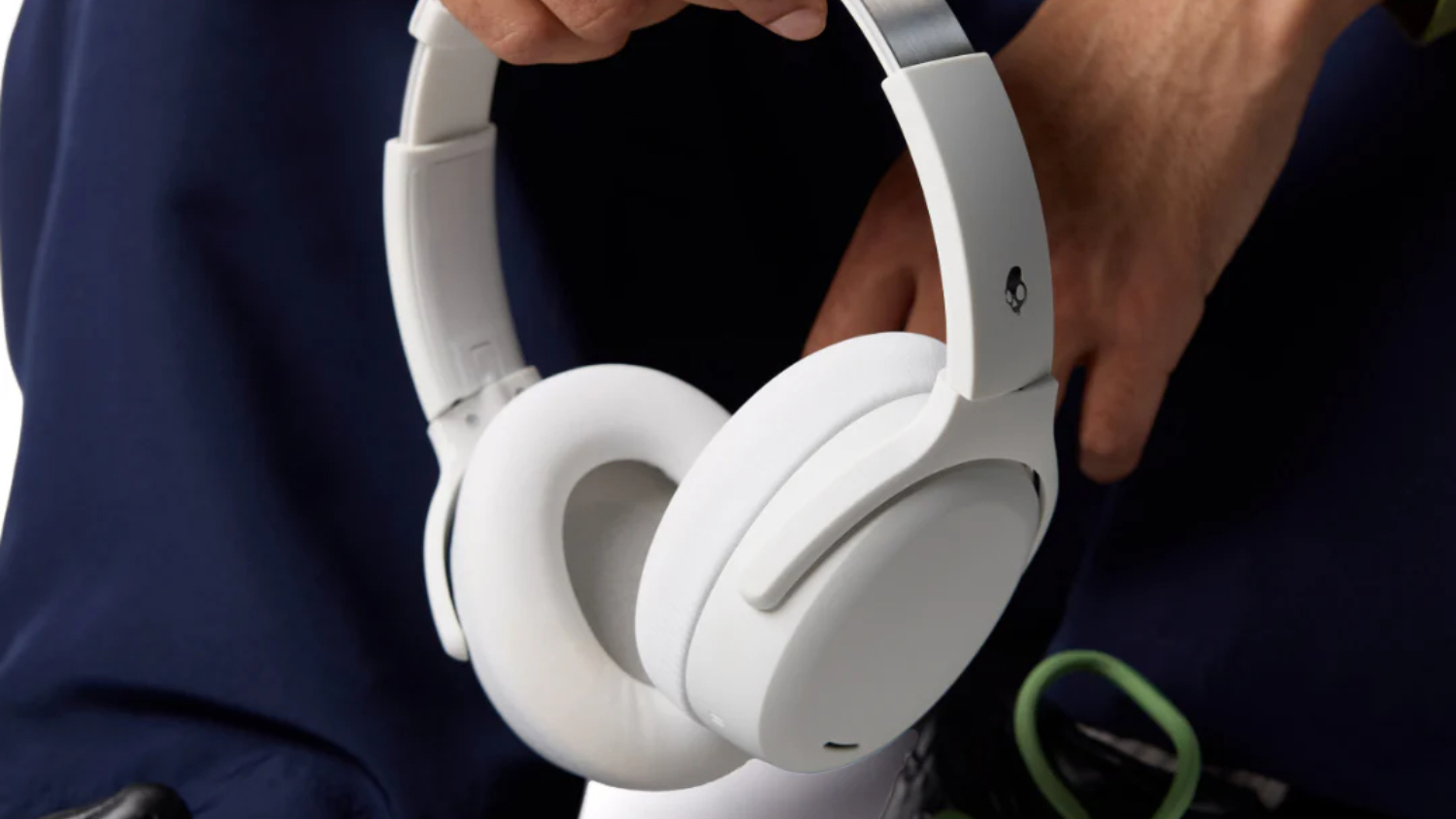 Skullcandy Crusher 2 Active Noise Cancelling Wireless Over-Ear Headphones - Bone