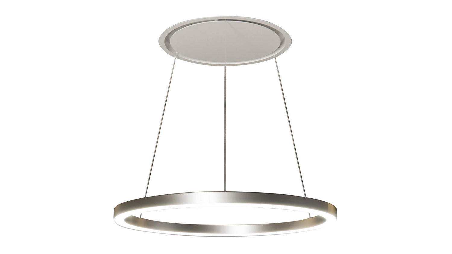 Sirius 75cm Island Ceiling Mounted Rangehood - Silver (Halo/SLT973EMXS)