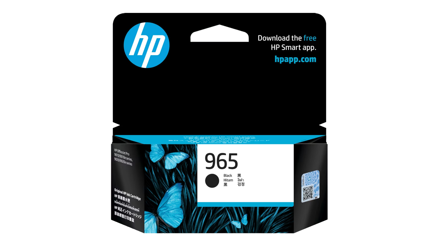 HP 965 Ink Cartridge 24.09ml - Black (3JA80AA)