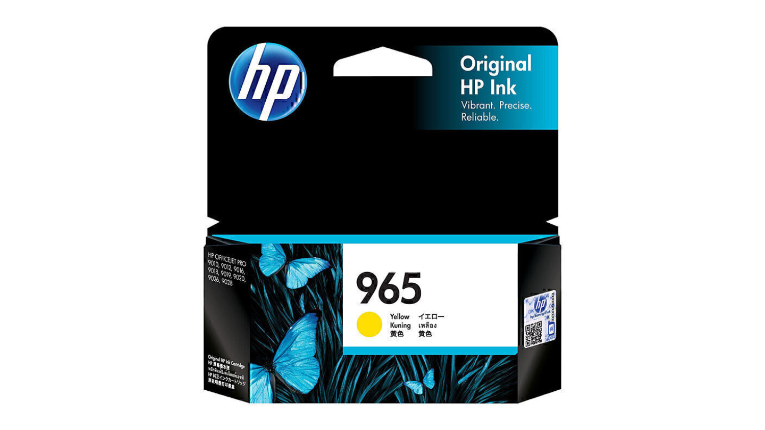 HP #965 Yellow Original Printer Ink Cartridge 24.09ml 3JA79AA