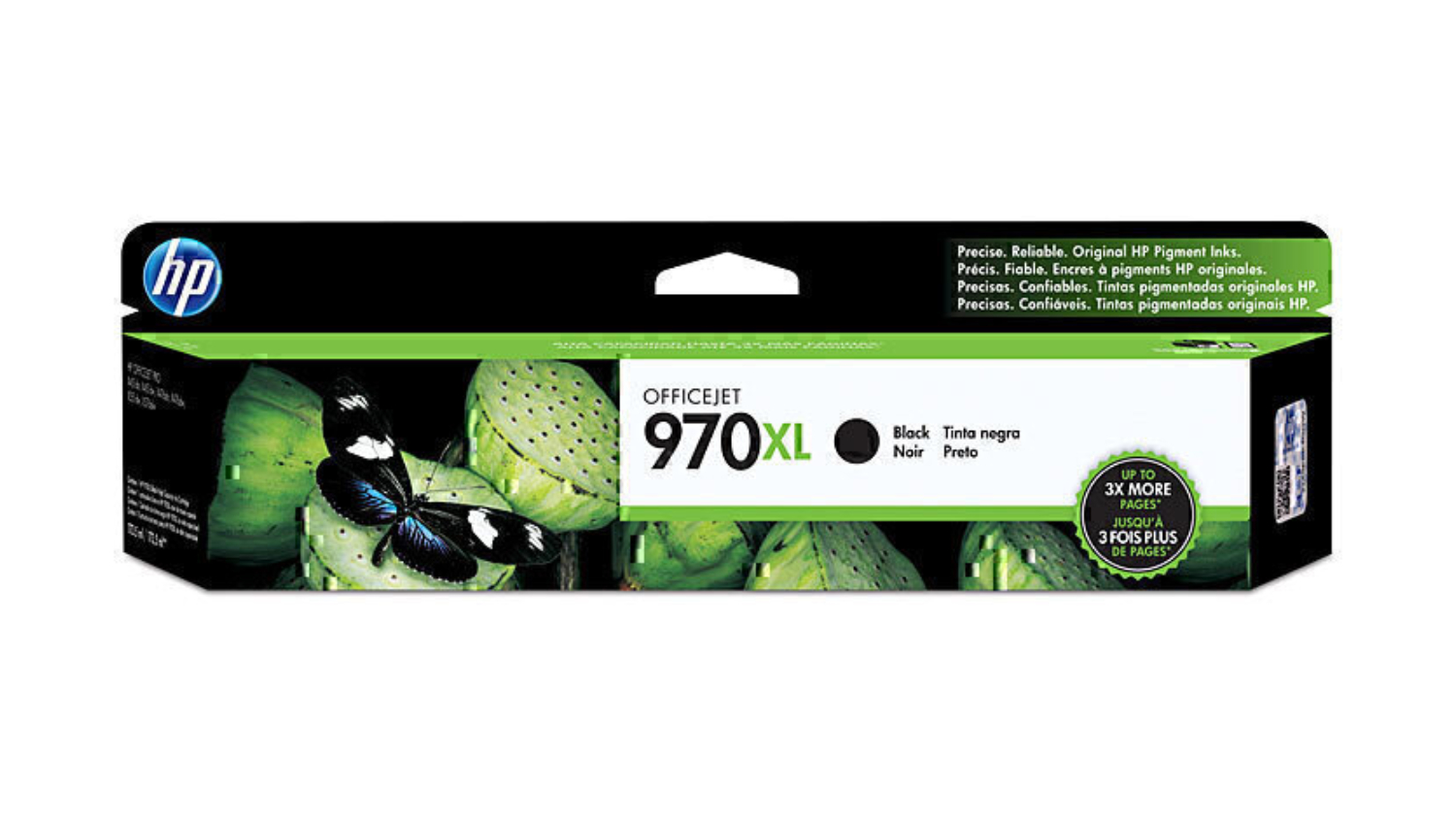 HP 970XL High Yield Ink Cartridge 173.5ml - Black (CN625AA)