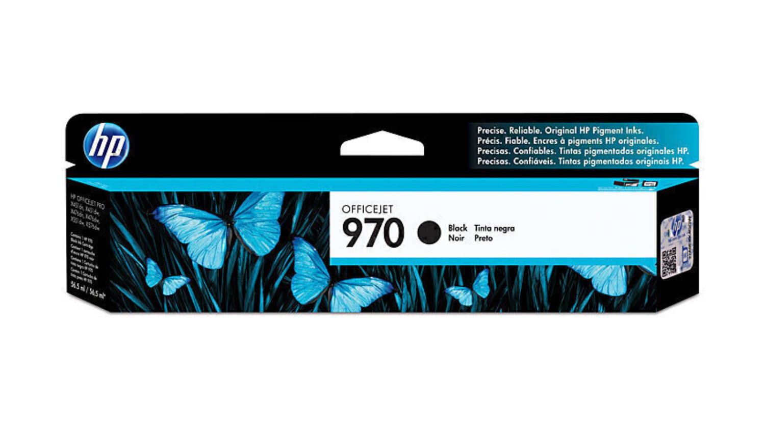 HP 970 Ink Cartridge 56.5ml - Black (CN621AA)