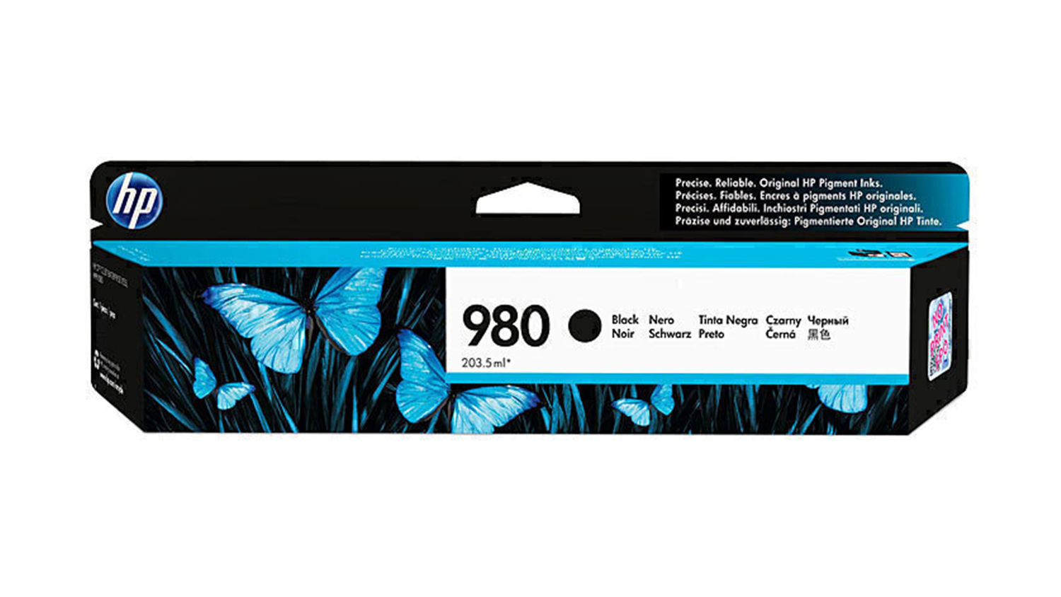 HP #980 Black Original Printer Ink Cartridge D8J10A