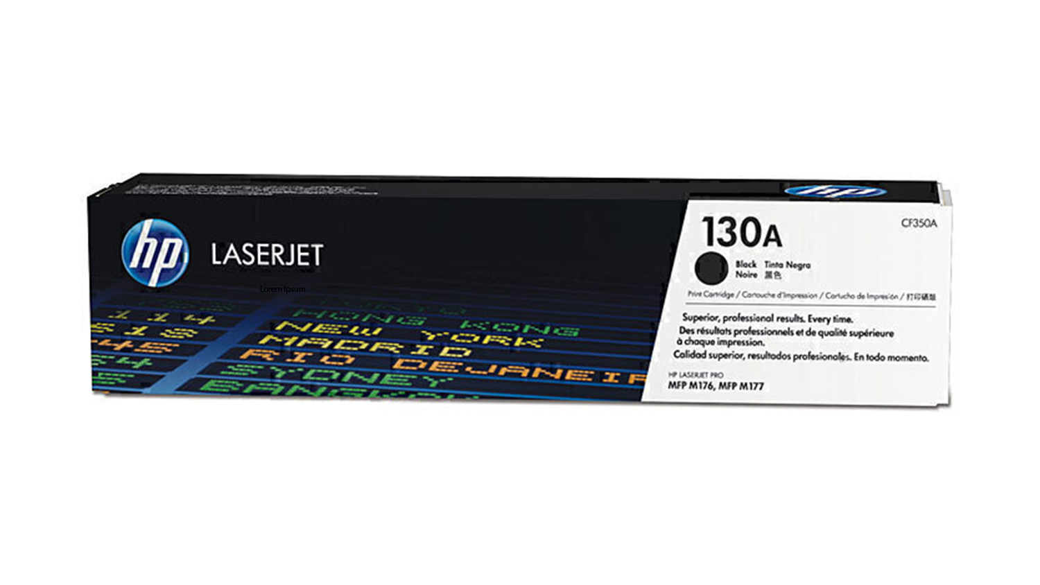 HP #130A Cyan Original LaserJet Printer Toner Cartridge CF351A