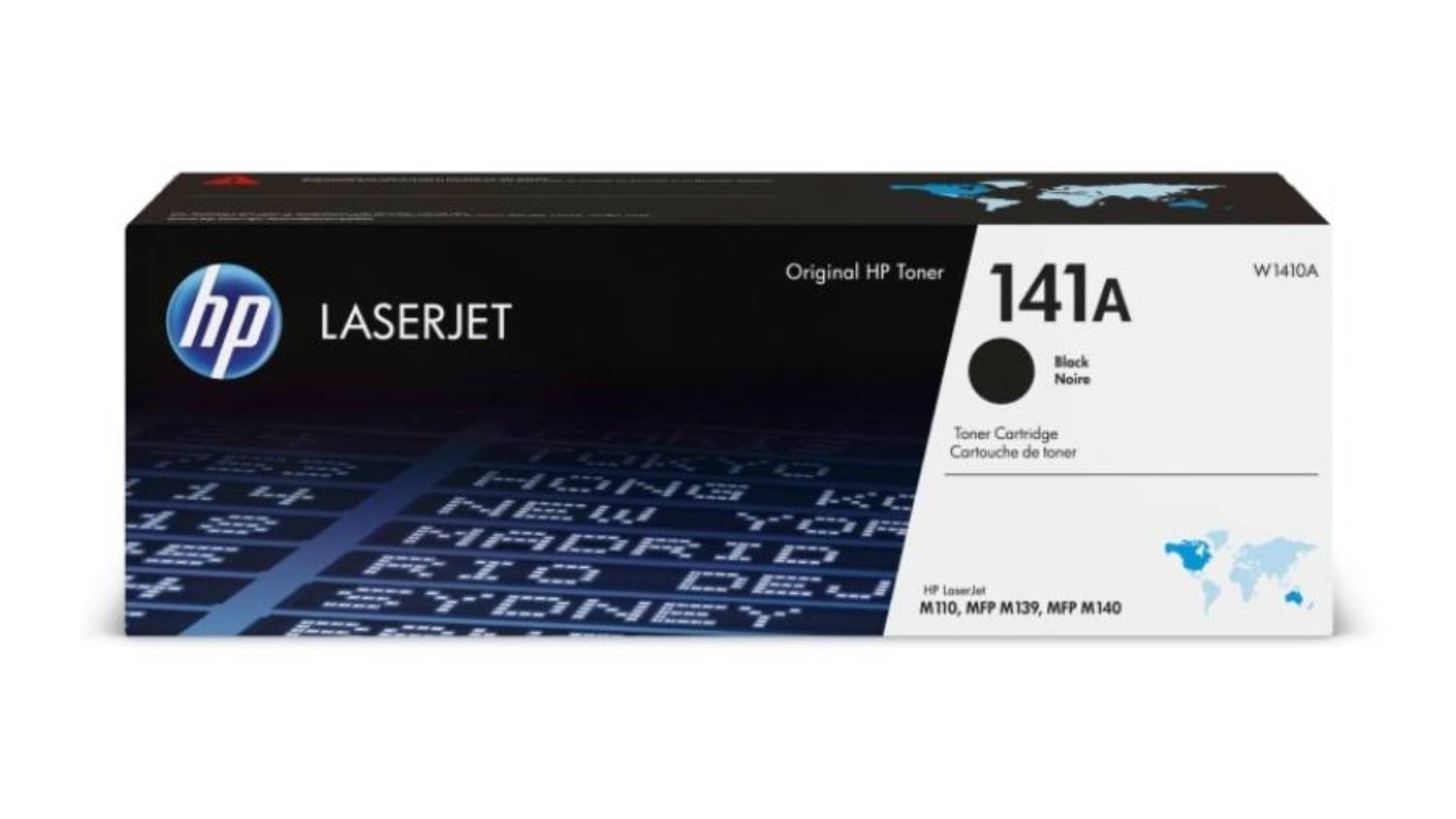 HP #141A Black Original LaserJet Printer Toner Cartridge W1410A