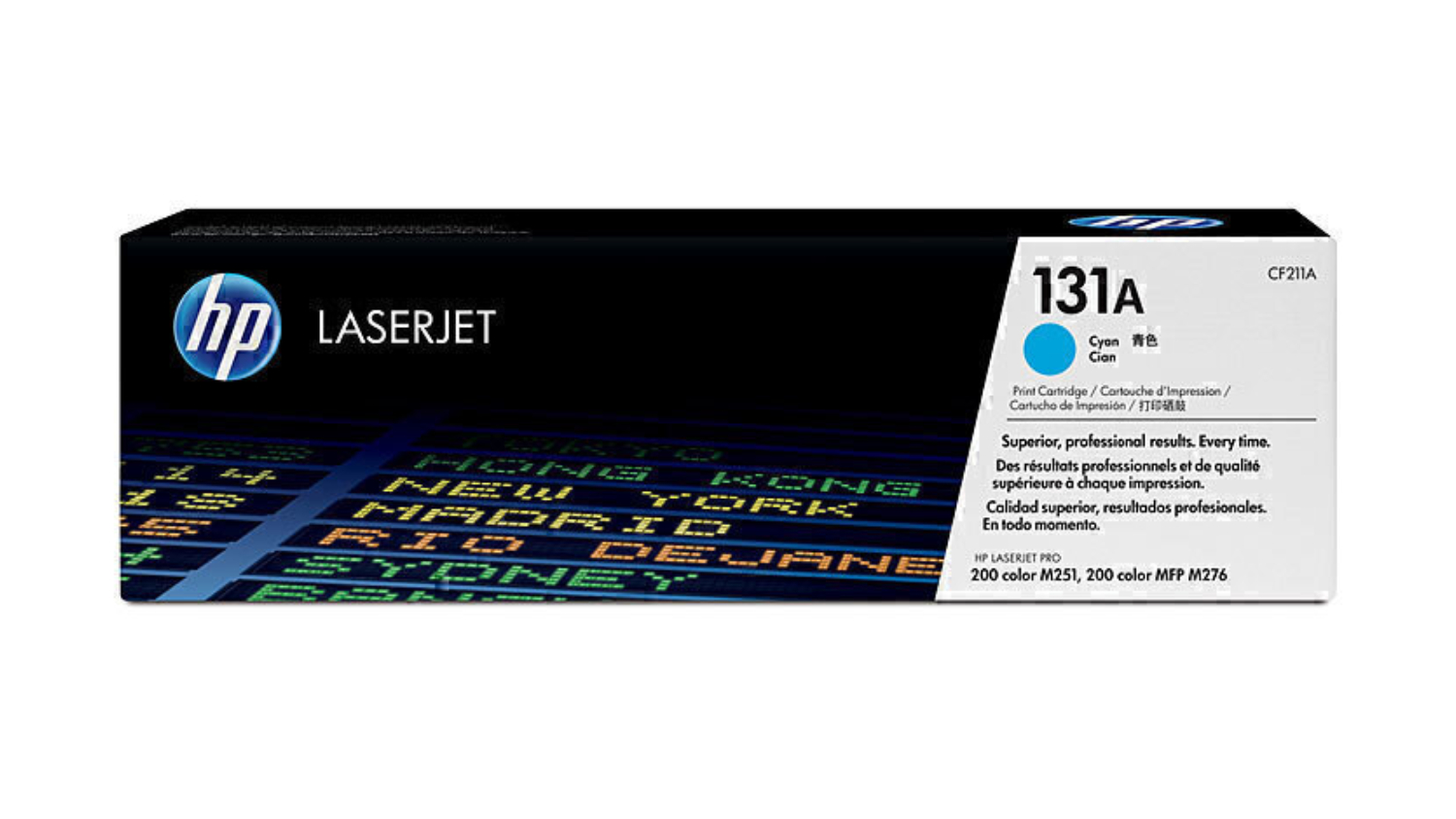 HP #131A Cyan Original LaserJet Printer Toner Cartridge CF211A