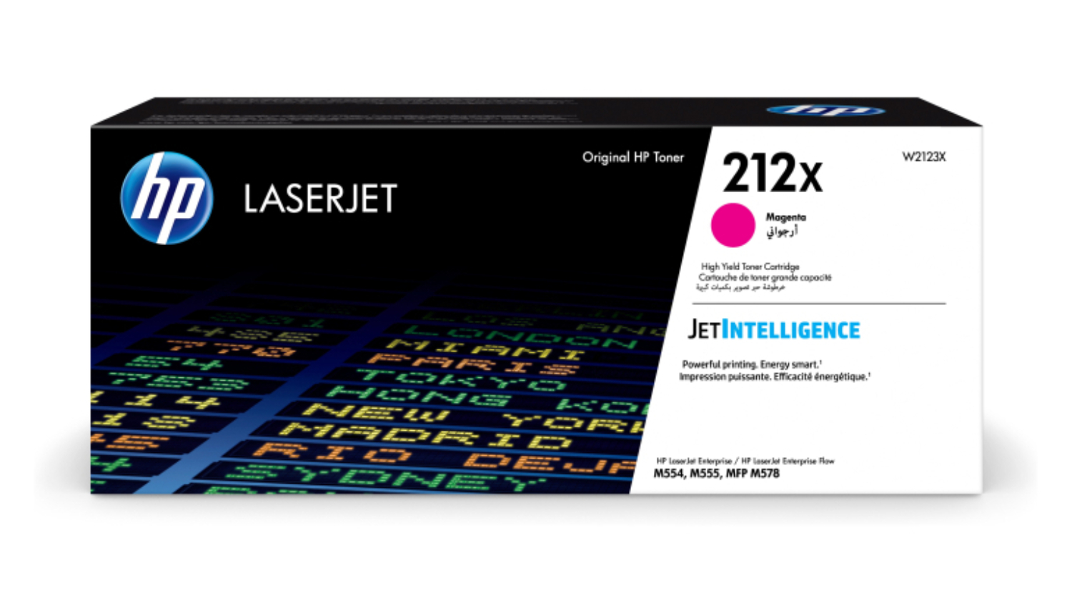 HP #212X Magenta High Yield LaserJet Printer Toner Cartridge W2123X