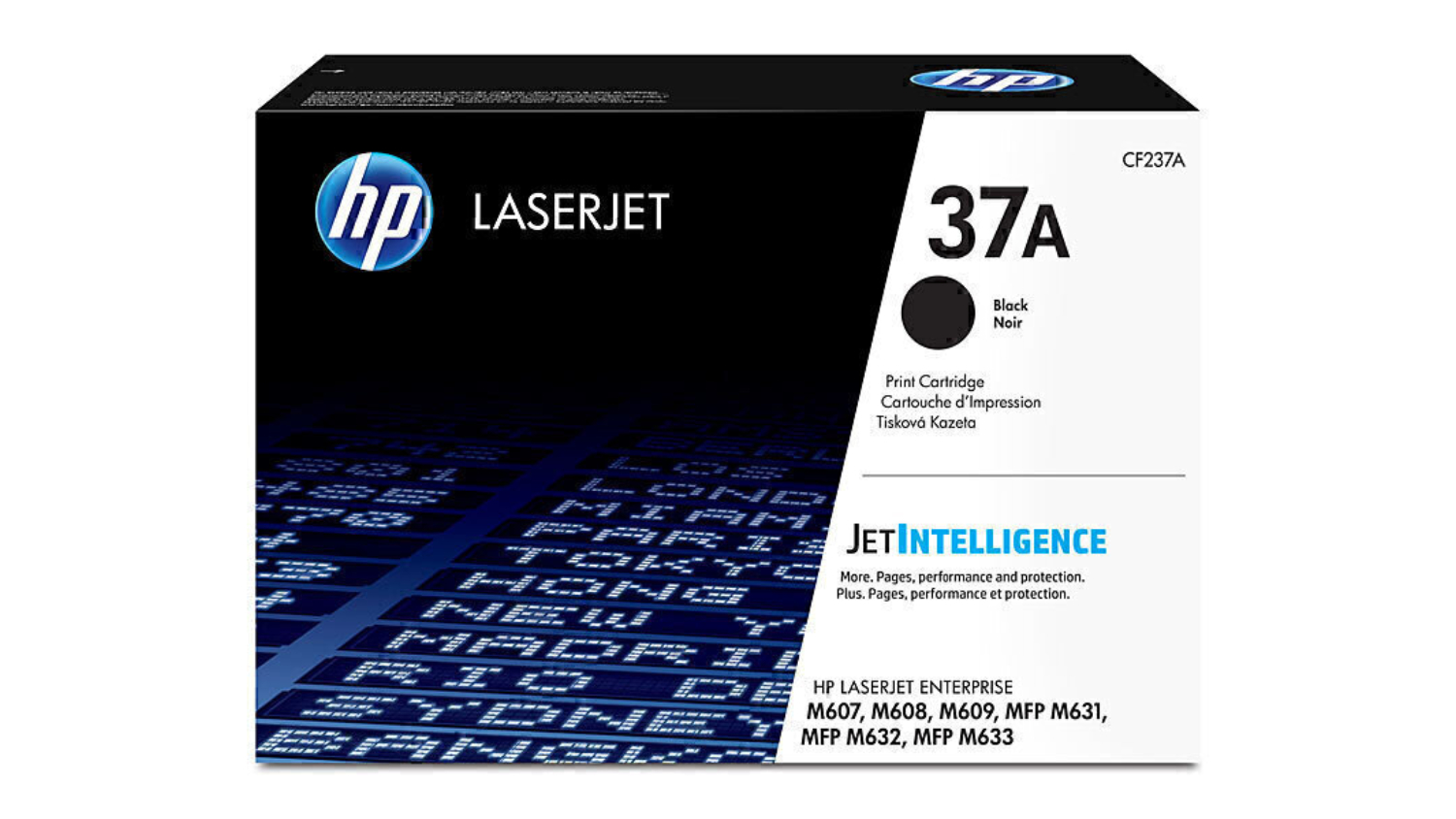 HP 37A LaserJet  Toner Cartridge - Black (CF237A)