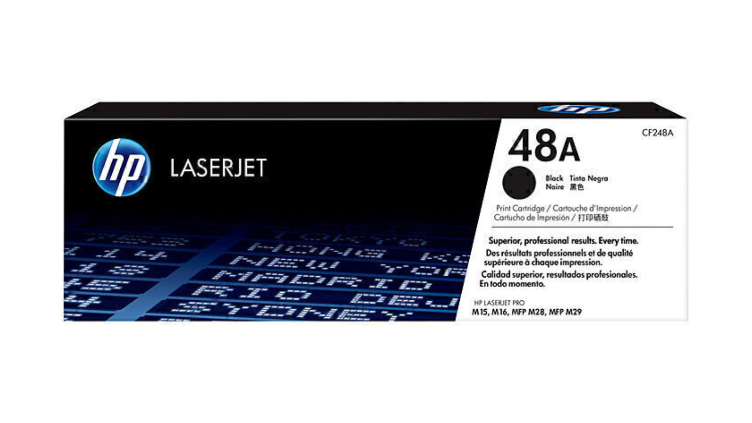 HP #48A Black Original LaserJet Printer Toner Cartridge CF248A