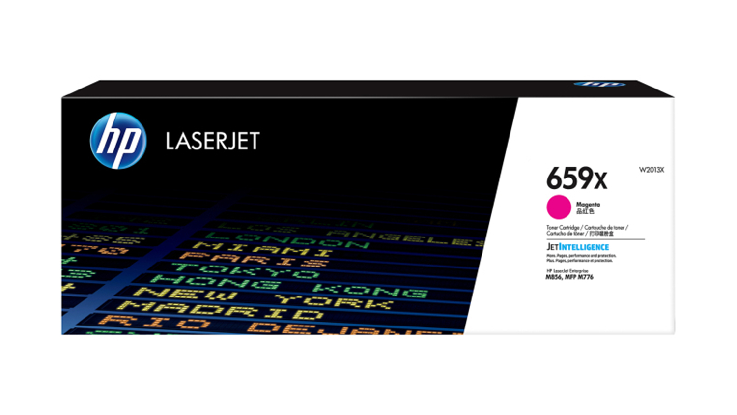 HP #659X Magenta High Yield LaserJet Printer Toner Cartridge W2013X