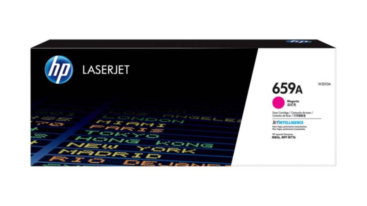 HP #659A Magenta Original LaserJet Printer Toner Cartridge W2013A