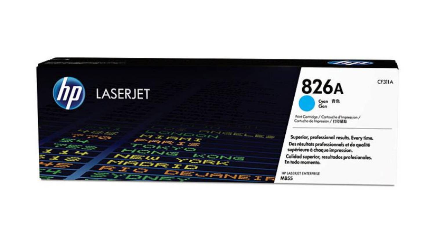 HP #826A Cyan Printer Toner Cartridge CF311A