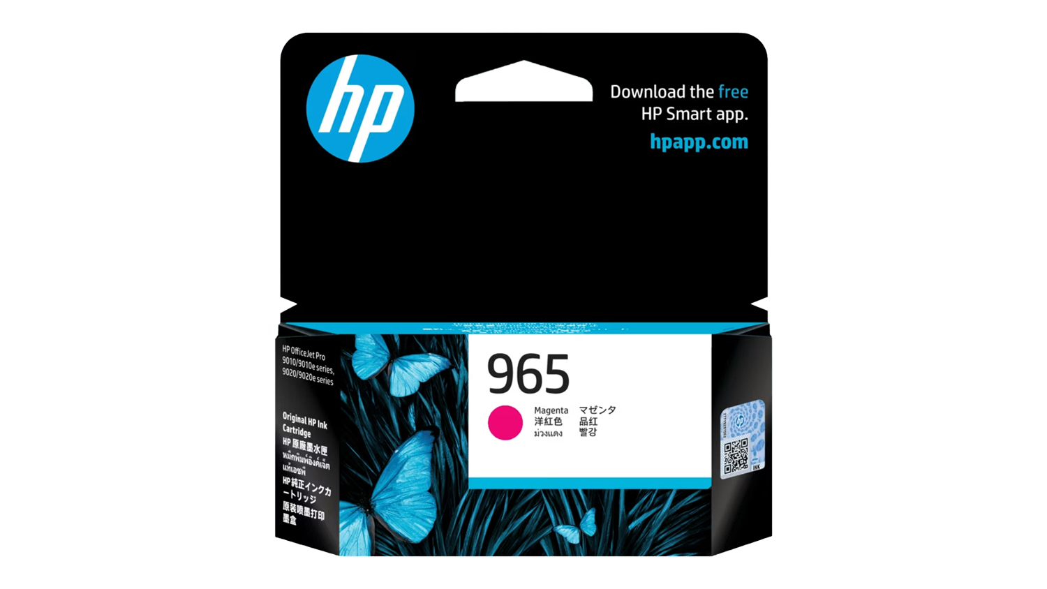 HP #965 Magenta Original Printer Ink Cartridge 24.09ml 3JA78AA