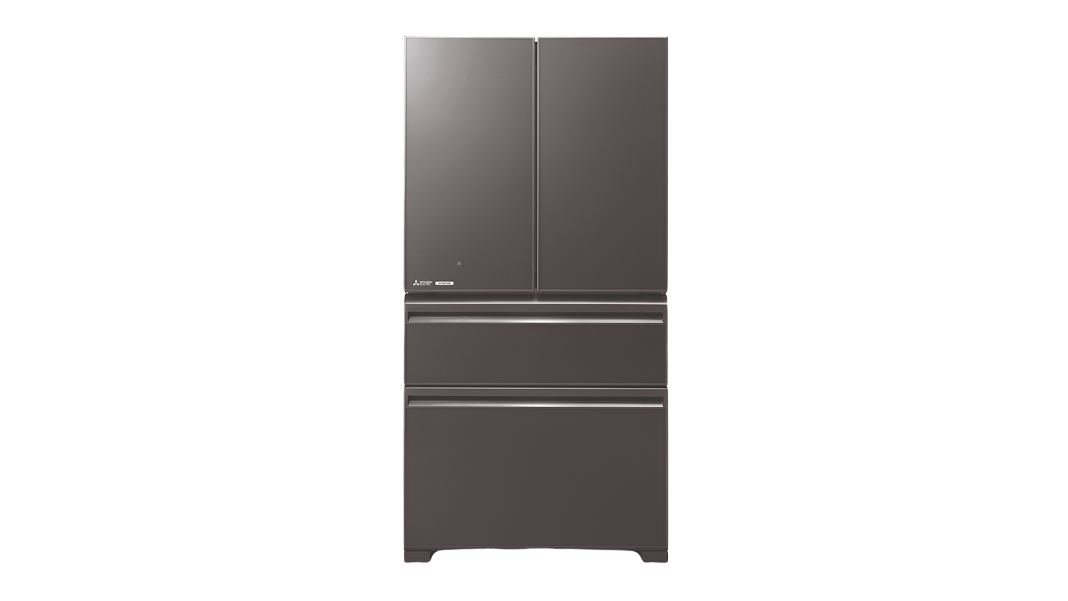 Mitsubishi Electric 564L Multi Drawer Fridge Freezer - Glass Gunmetal (MR-LX564ER-GDS-A)
