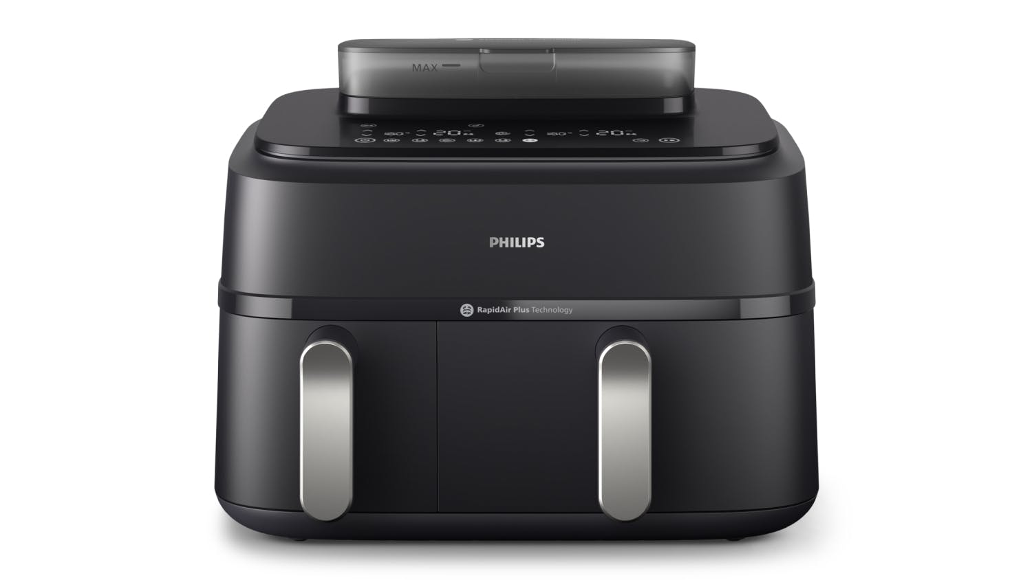 Philips 5000 Series Dual Basket XXL 9L Air Fryer with Steamer - Black (NA551/00)