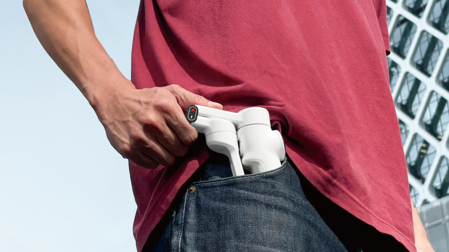 Insta360 Flow 2 Pro Stabilising Gimbal for Phone - White