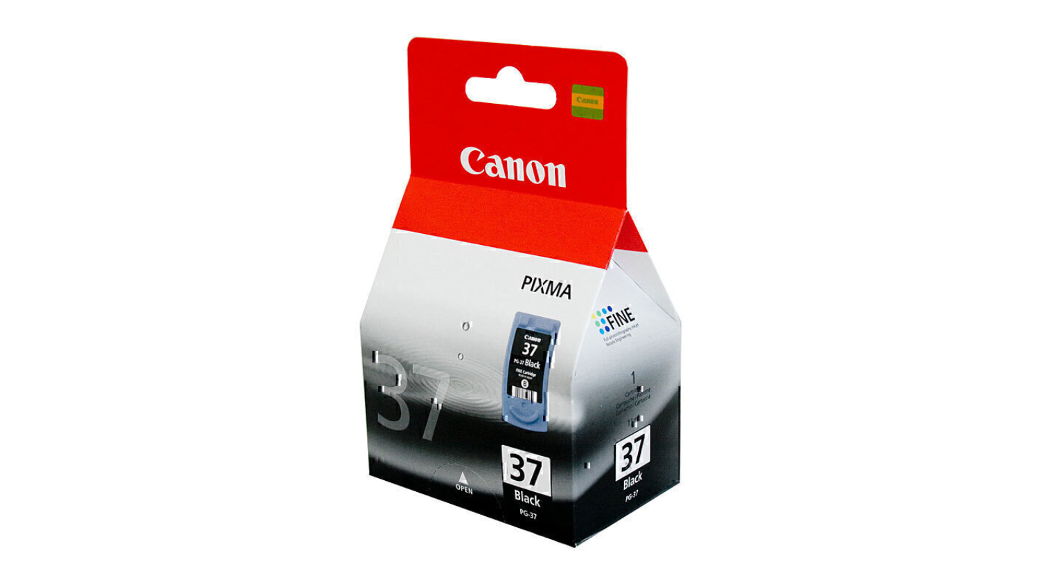 Canon PG37 Black Replacement Printer Ink Cartridge