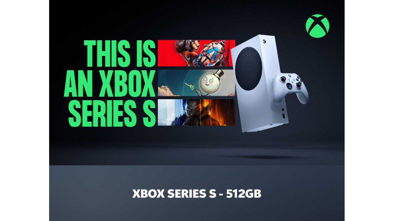 Xbox Series S Digital Console - 512GB (White)