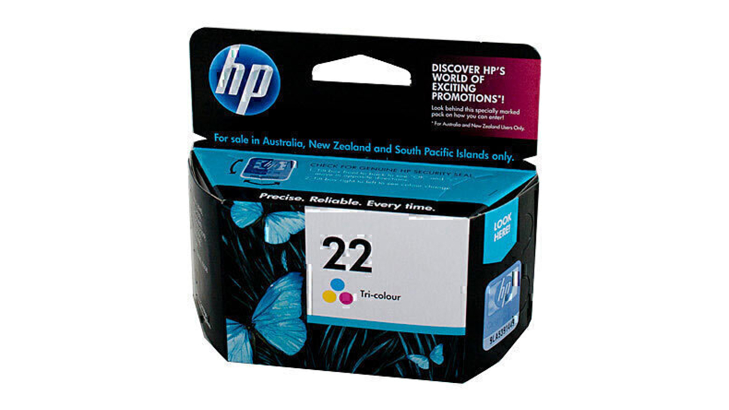 HP #22 Colour Printer Ink Cartridge C9352AA