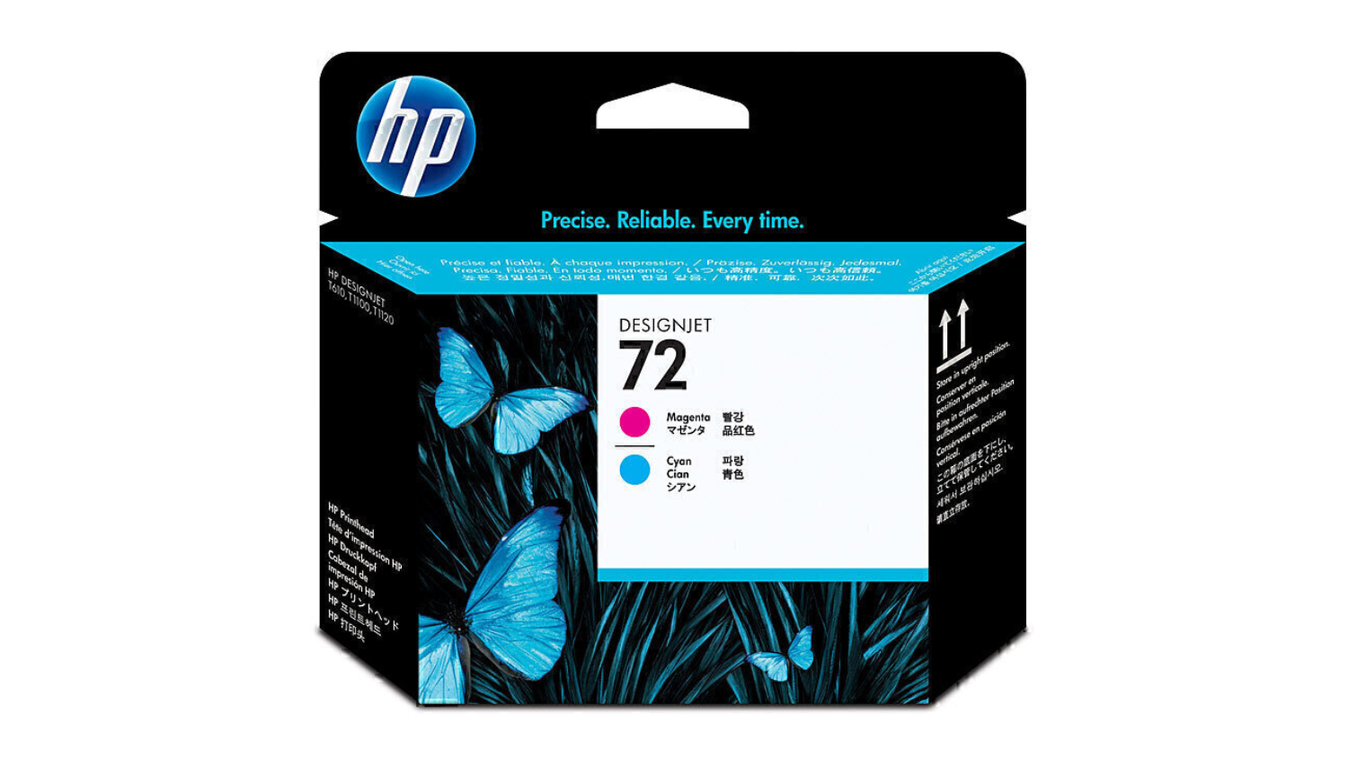 HP #72 Cyan and Magenta DesignJet Printhead C9383A
