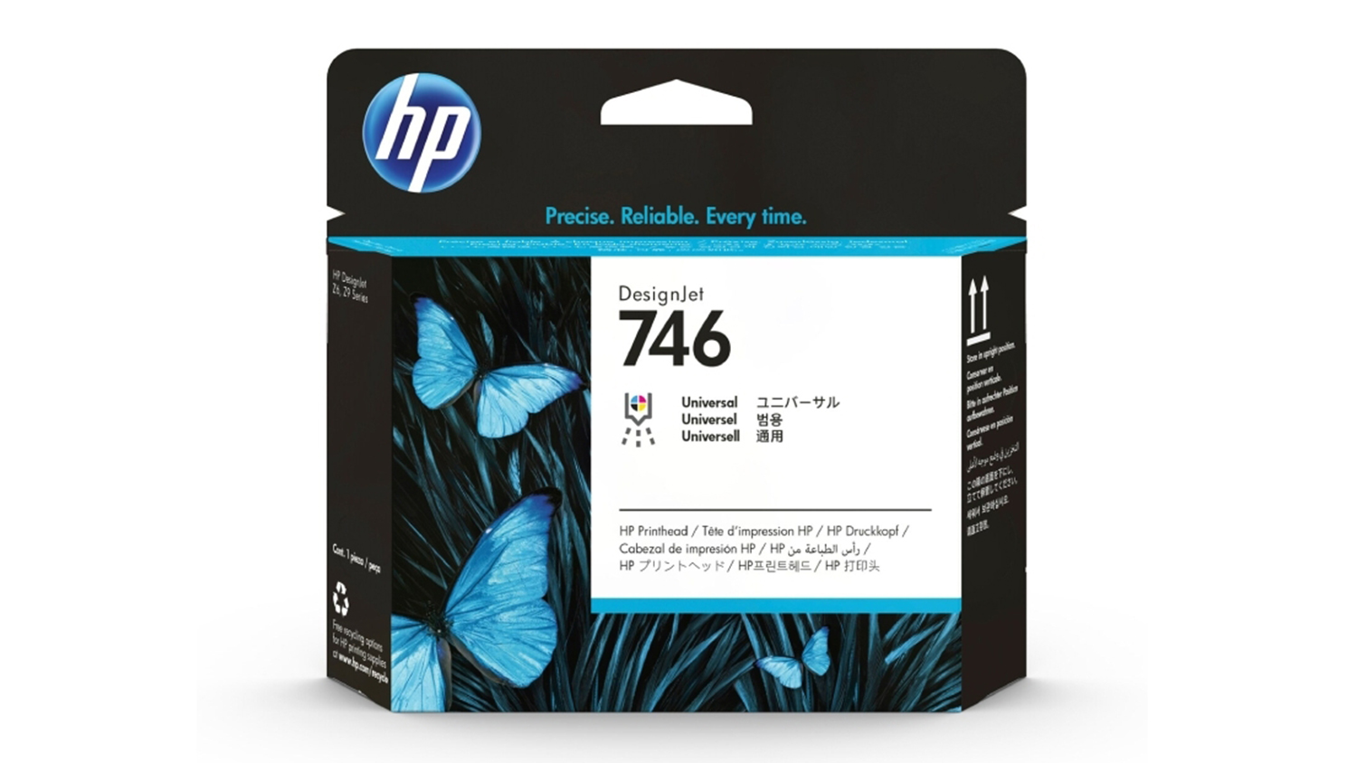 HP #746 Full Colour DesignJet Printhead P2V25A