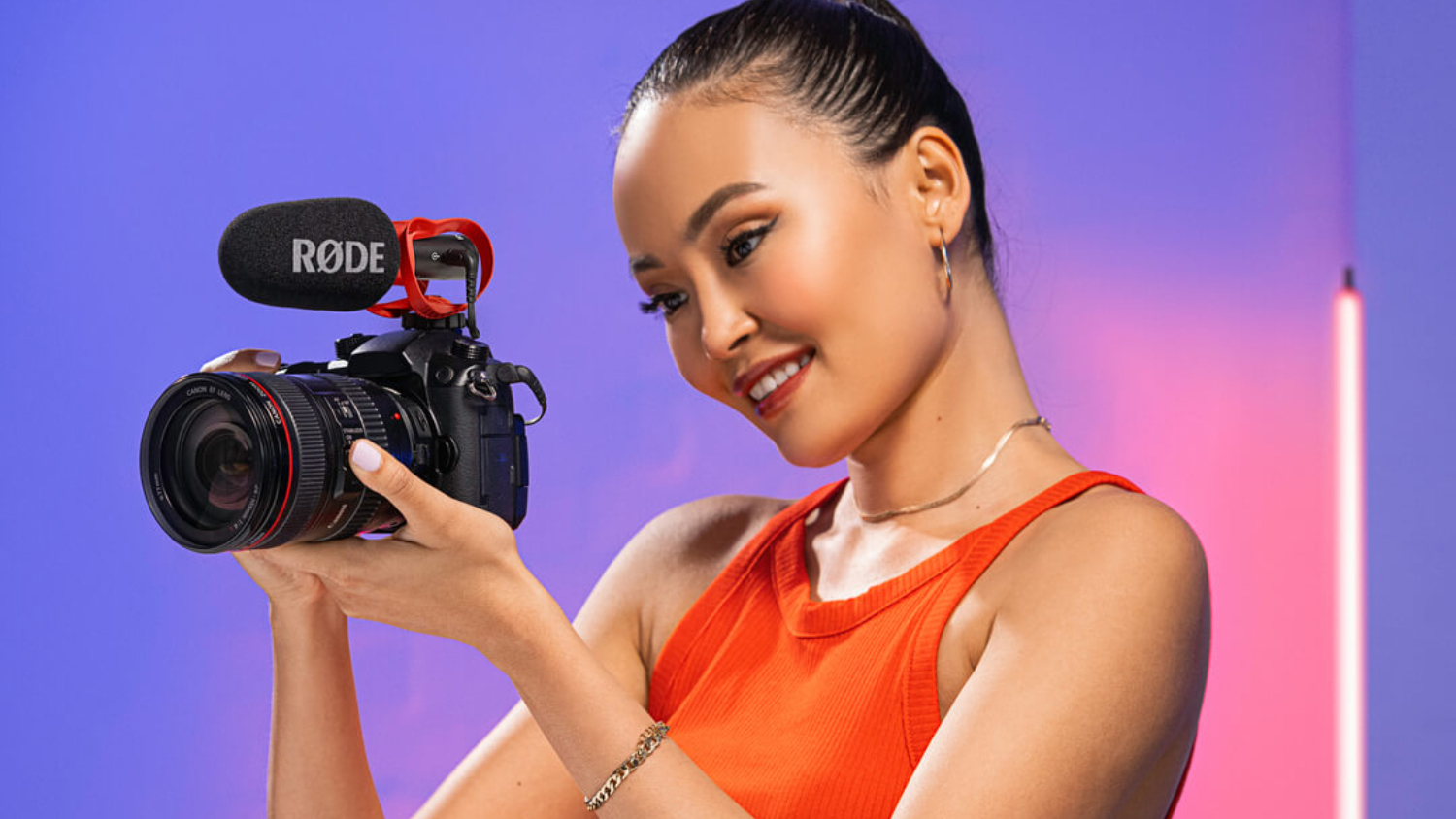 RODE VideoMic Go II 3.5mm TRS Shotgun Microphone with Helix Mount - Black