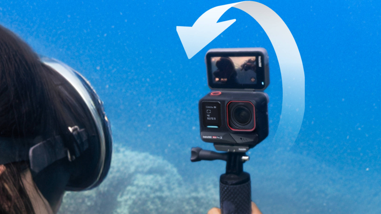 Insta360 Ace Pro 2 8K Action Camera - Black (Dual Battery Bundle)