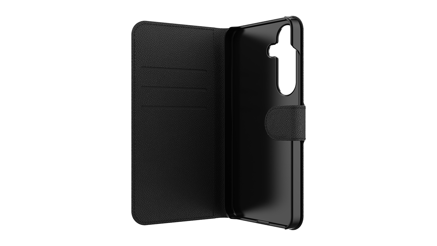 Zagg Folio Wallet Case for Samsung Galaxy S25 - Black
