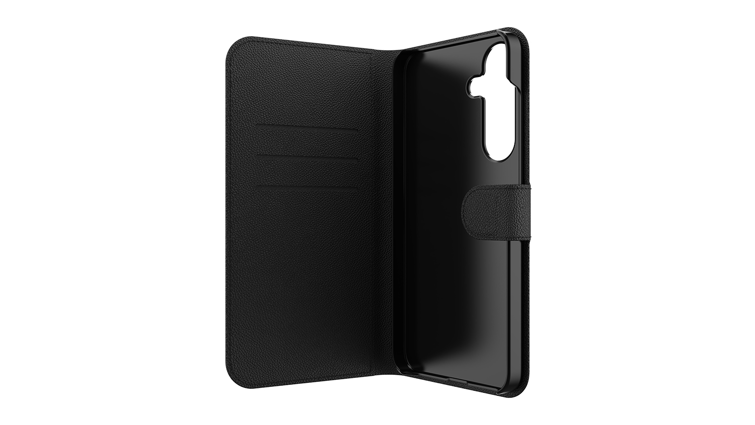 Zagg Folio Wallet Case for Samsung Galaxy S25+ - Black