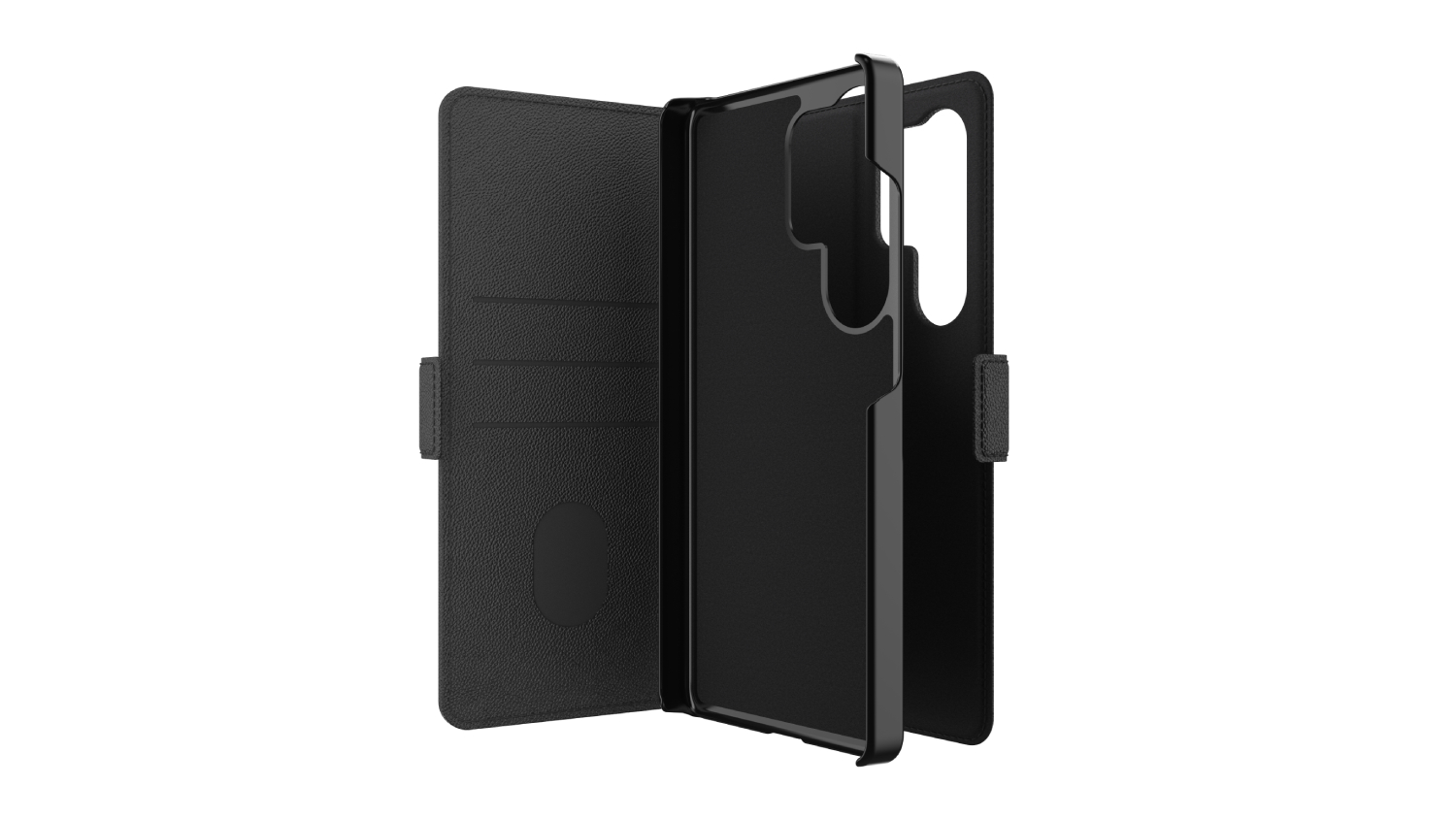 Zagg 2-in-1 Wallet Snap Case for Samsung Galaxy S25 Ultra - Black