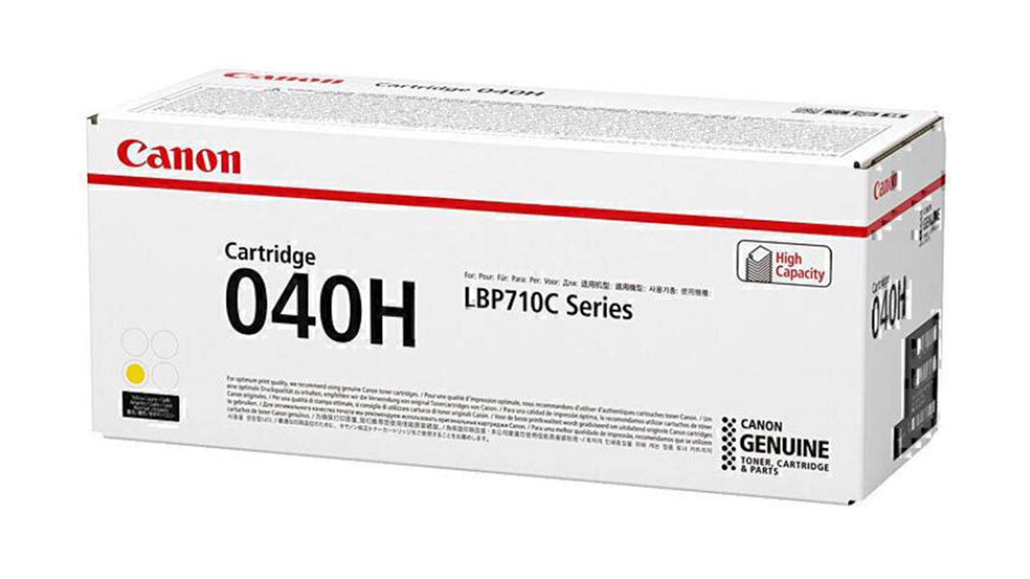 Canon CART040 Yellow High Yield Replacement Printer Toner Cartridge