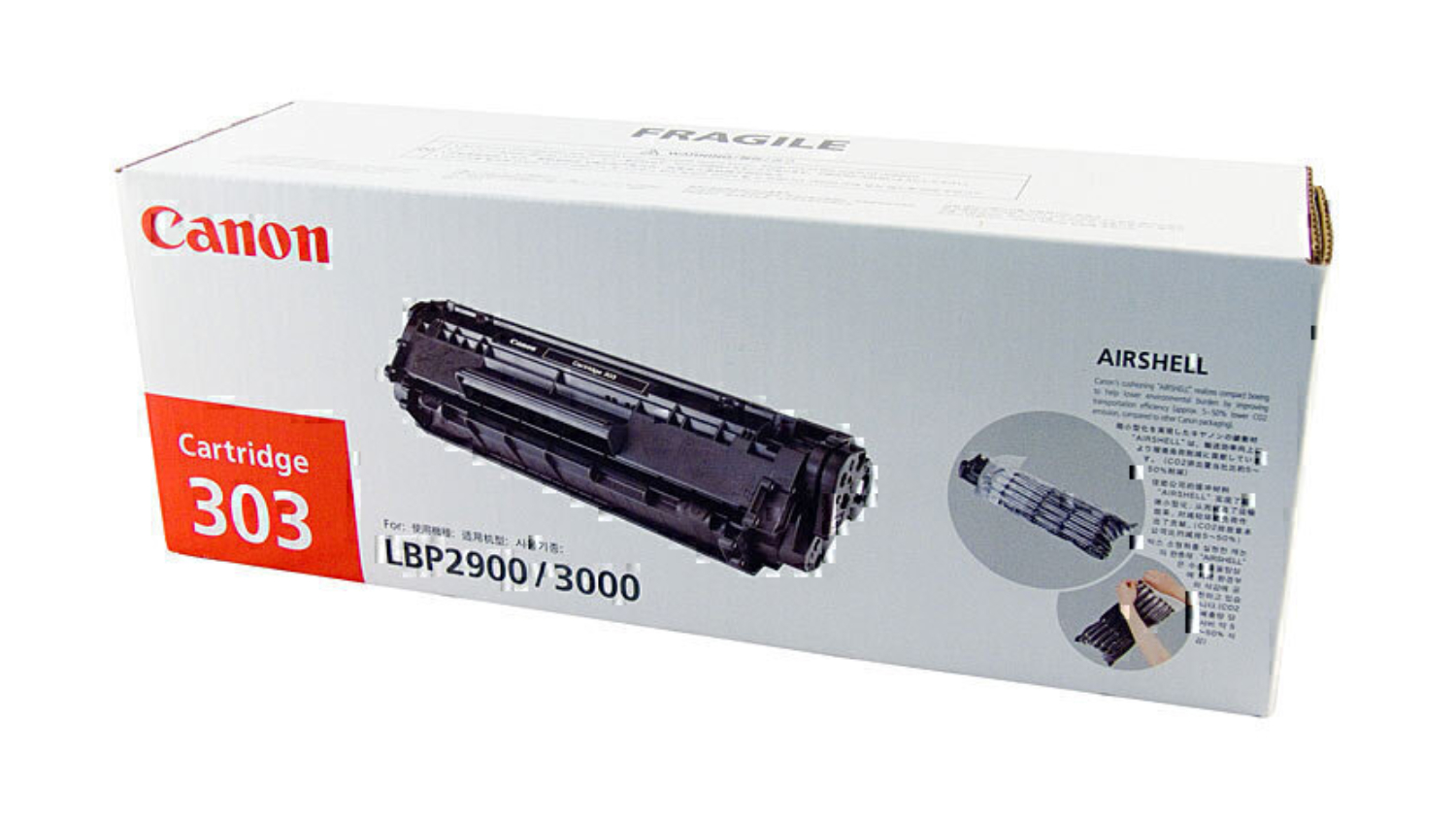 Canon CART303 Black Replacement Printer Toner Cartridge