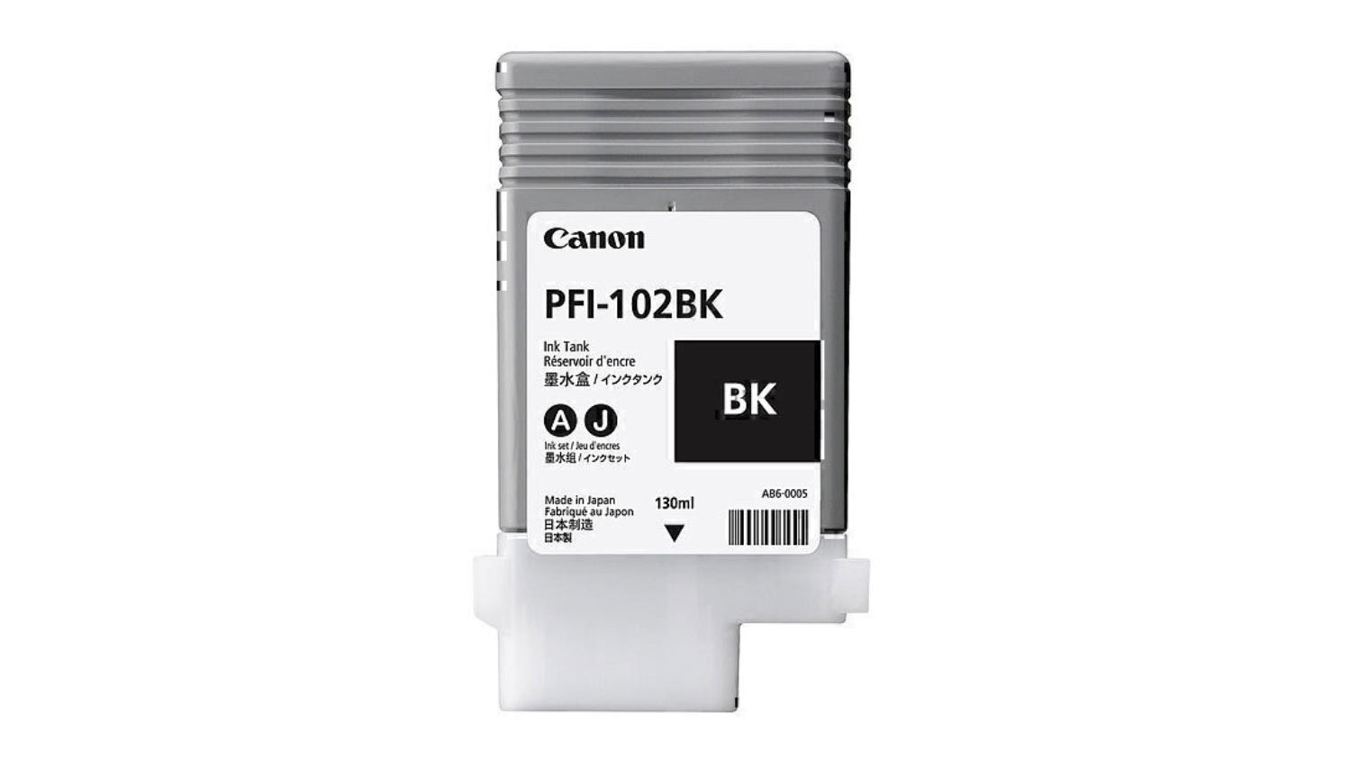 Canon PFI102 Black Replacement Printer Ink Cartridge