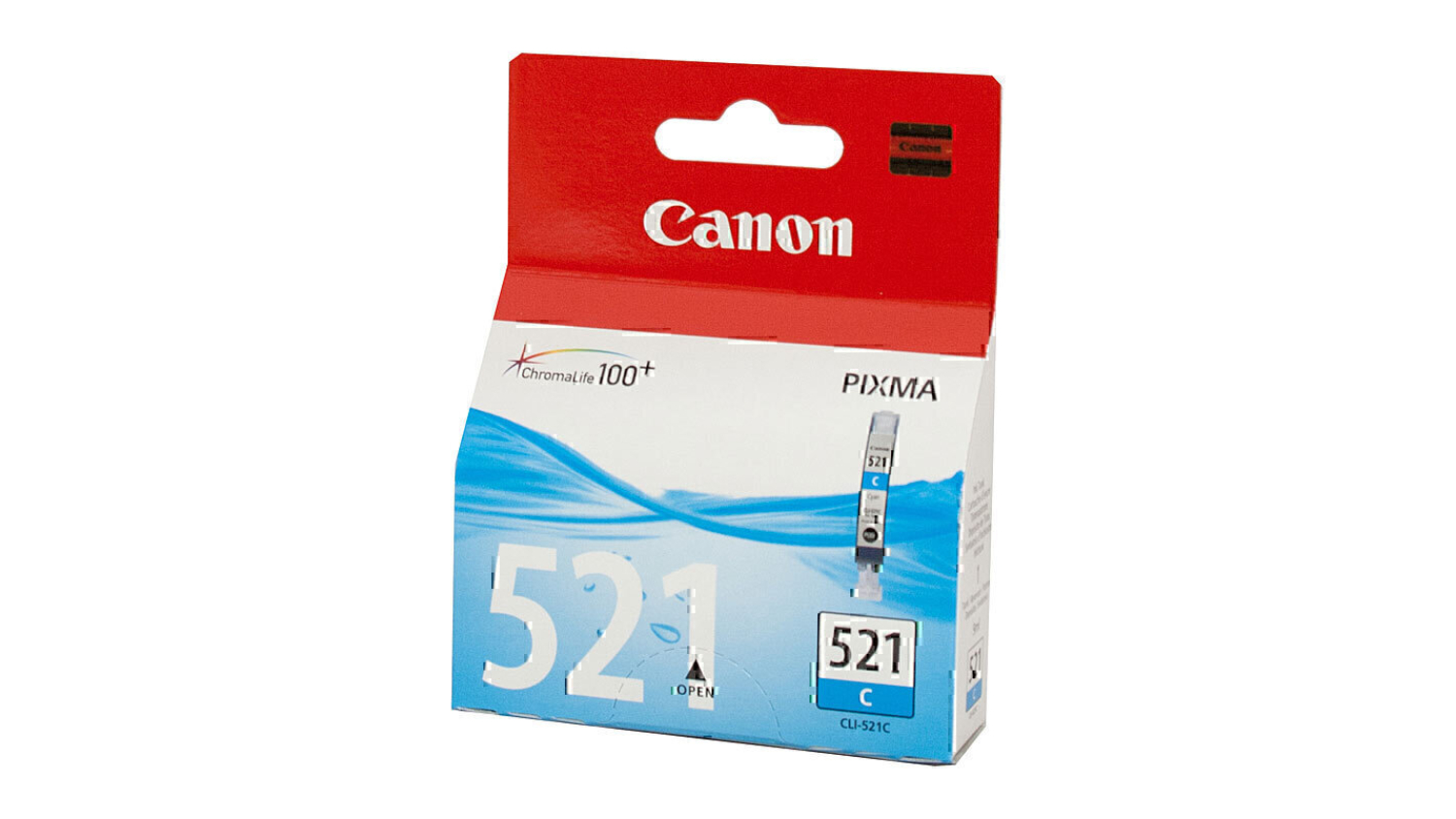 Canon CLI521 Cyan Replacement Printer Ink Cartridge